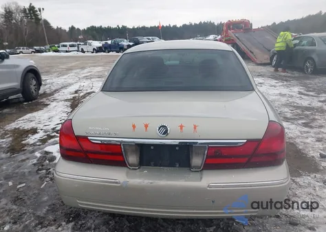 2004 Mercury Grand Marquis Gs from USA, damaged, VIN 2MEFM74W04X667159